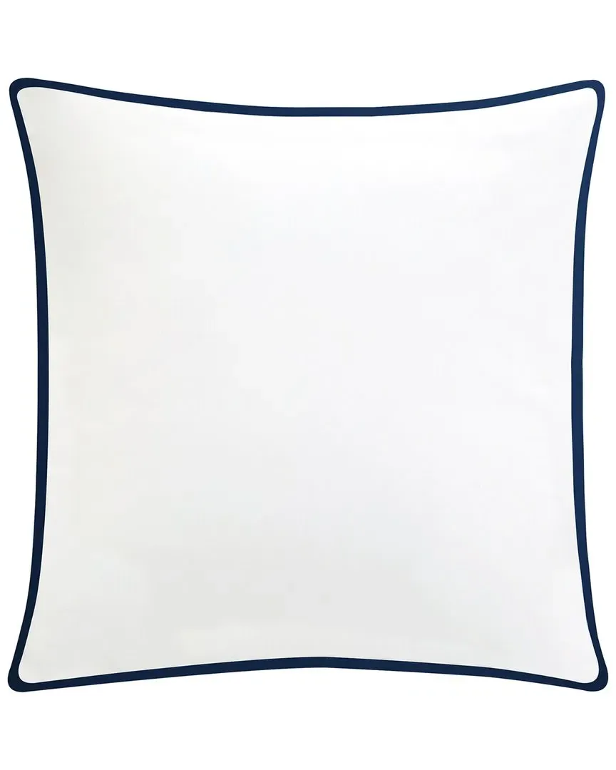Fontainebleau Percale Euro Sham - White, Cotton