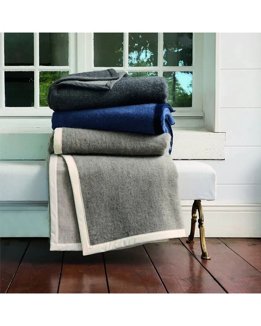 Frima Blanket - Blue, Virgin Wool image