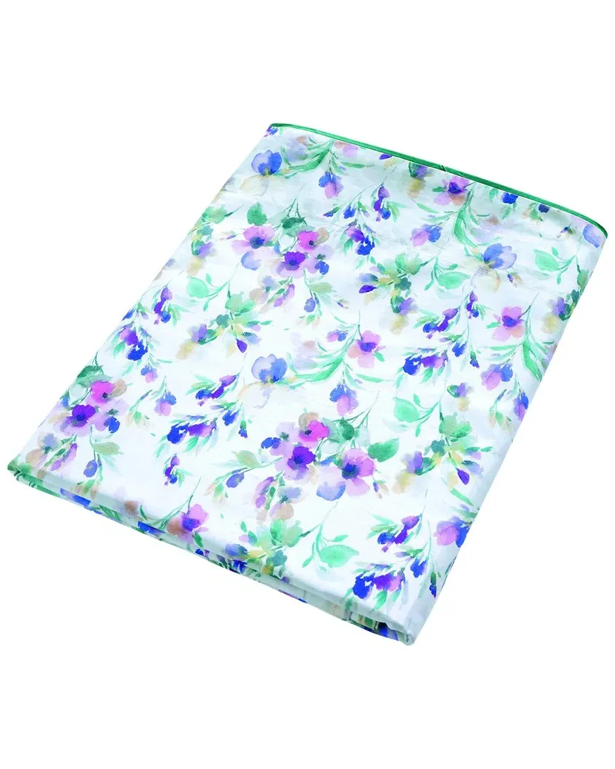 Galante Organic Cotton Percale Flat Sheet - Blue