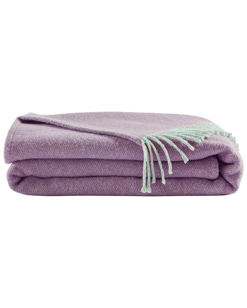 Jacquard Divin Throw - Purple, Cotton Silk