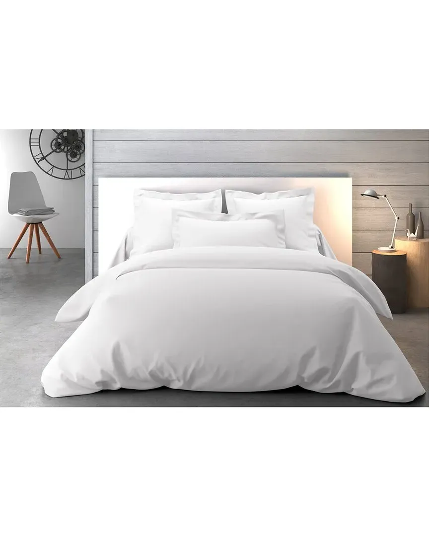 Vexin Duvet Cover - White, Cotton