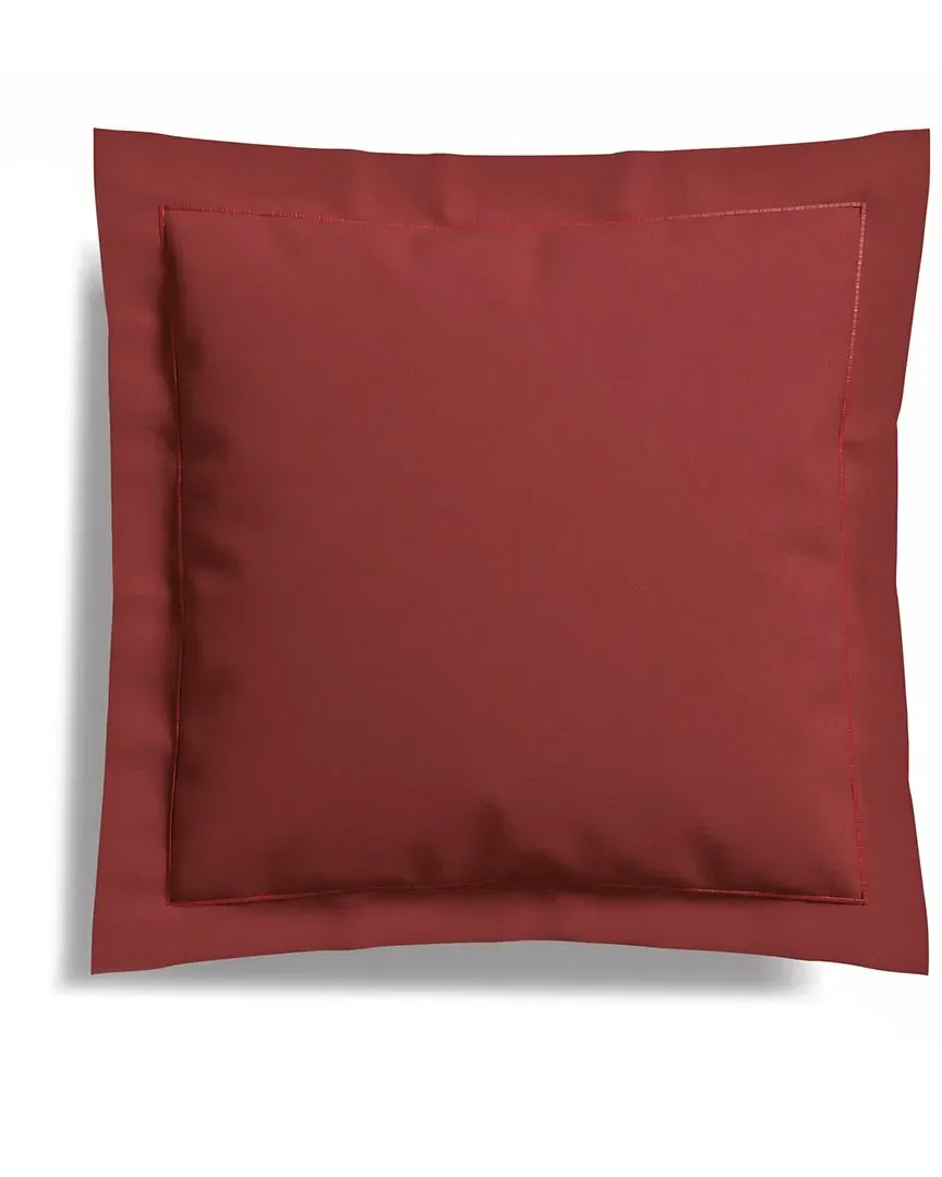 Vexin Euro Sham - Burgundy, Cotton