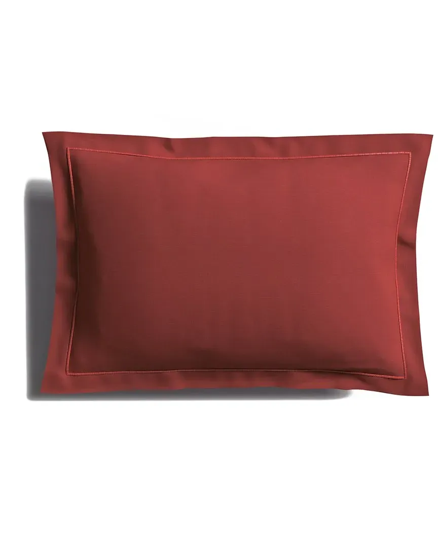 Vexin Pillow Sham - Burgundy, Cotton