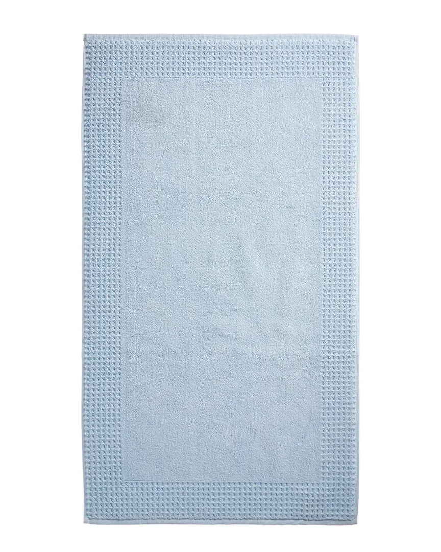 Turkish Waffle Terry Bath Mat - Seafoam, Cotton image
