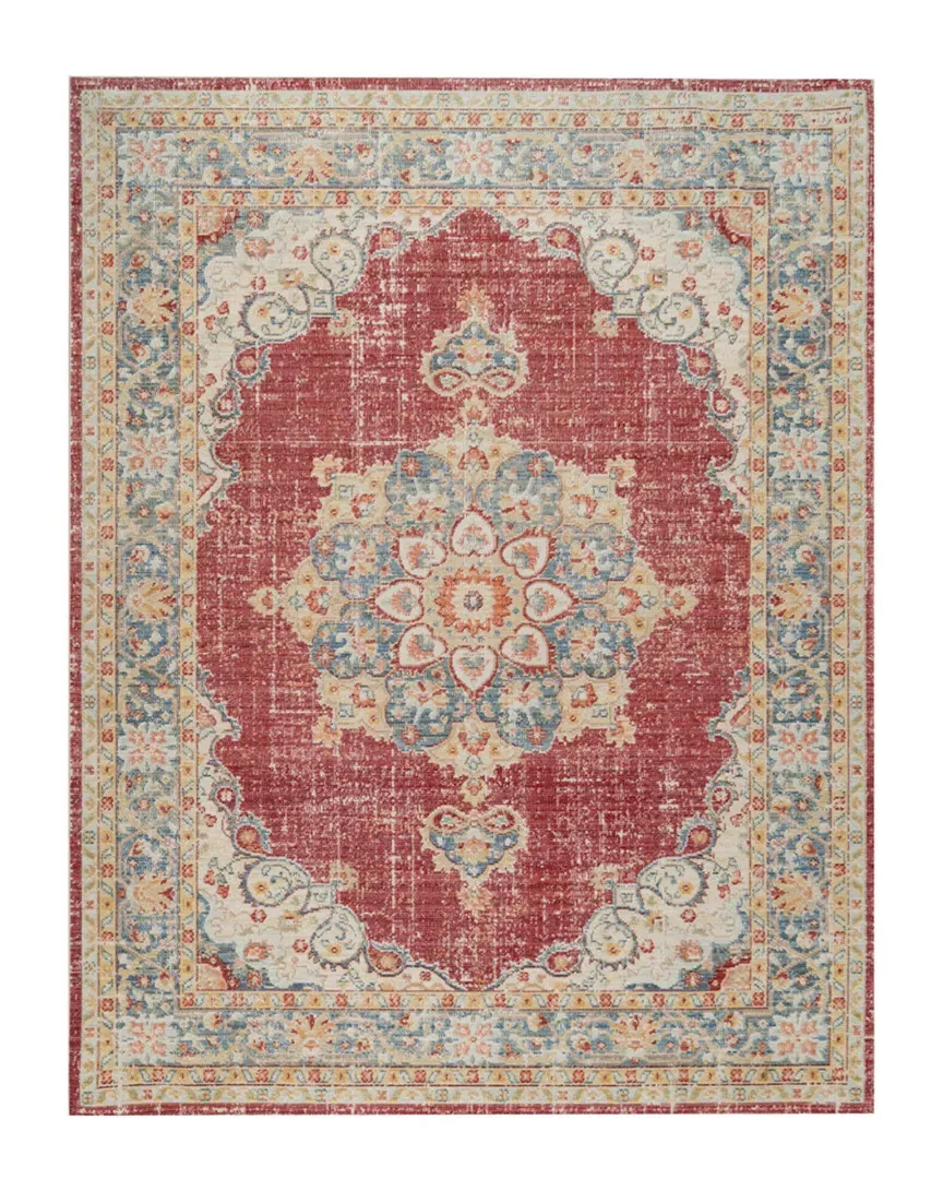 Amer Rugs Century Zula Transitional Rug - Red, Polyester image