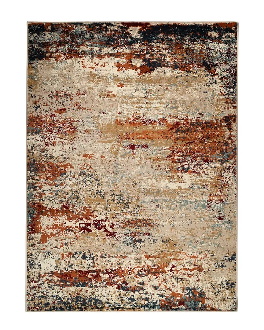 Amer Rugs Lumi Annabella Rug - Orange, Polypropylene