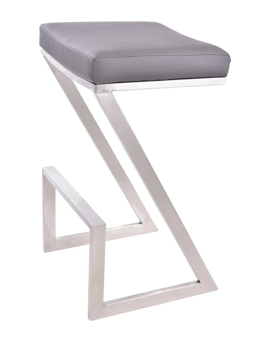 Atlantis 26in Counter Height Barstool - Grey image