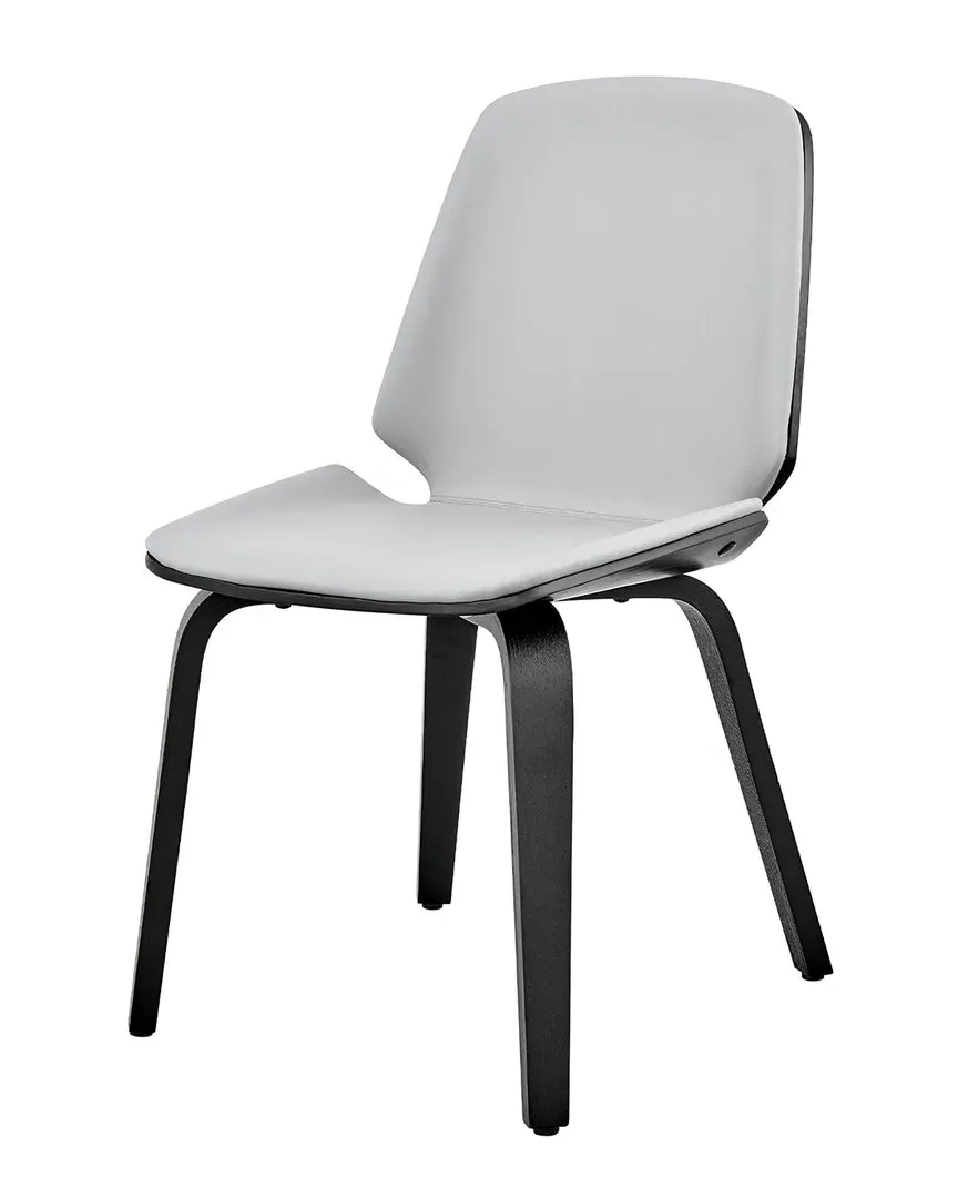 Brinley Dining Chair - Gray, Faux Leather image