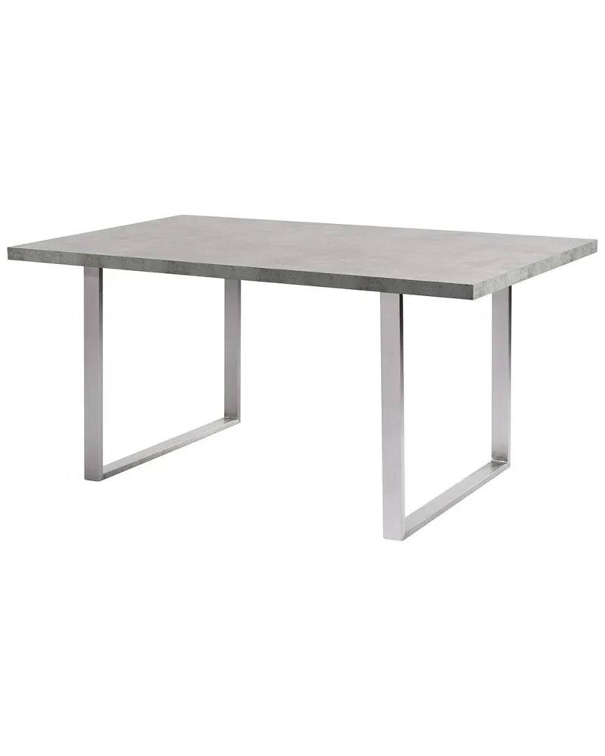 Fenton Rectangular Dining Table - Cement Gray, Laminate Wood image