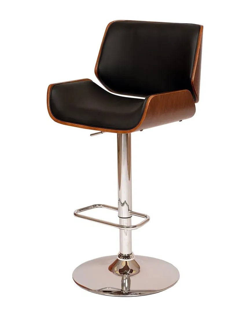 London Adjustable Swivel Barstool - Black, Chrome image