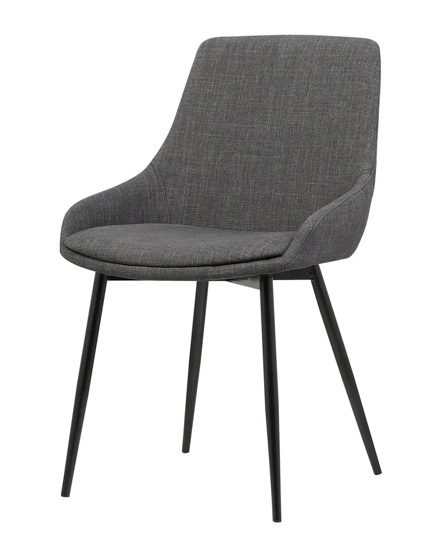 Mia Dining Chair - Charcoal, Fabric image