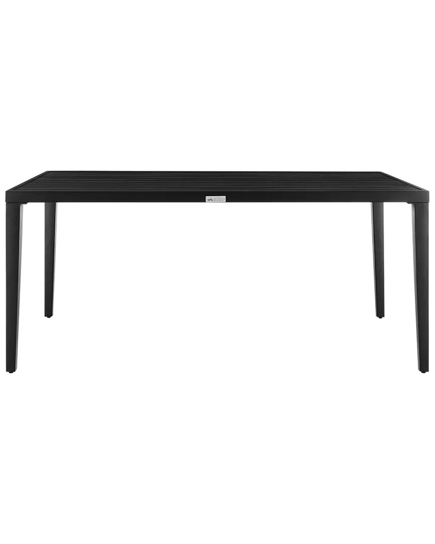 Palma Dining Table - Black, Aluminum