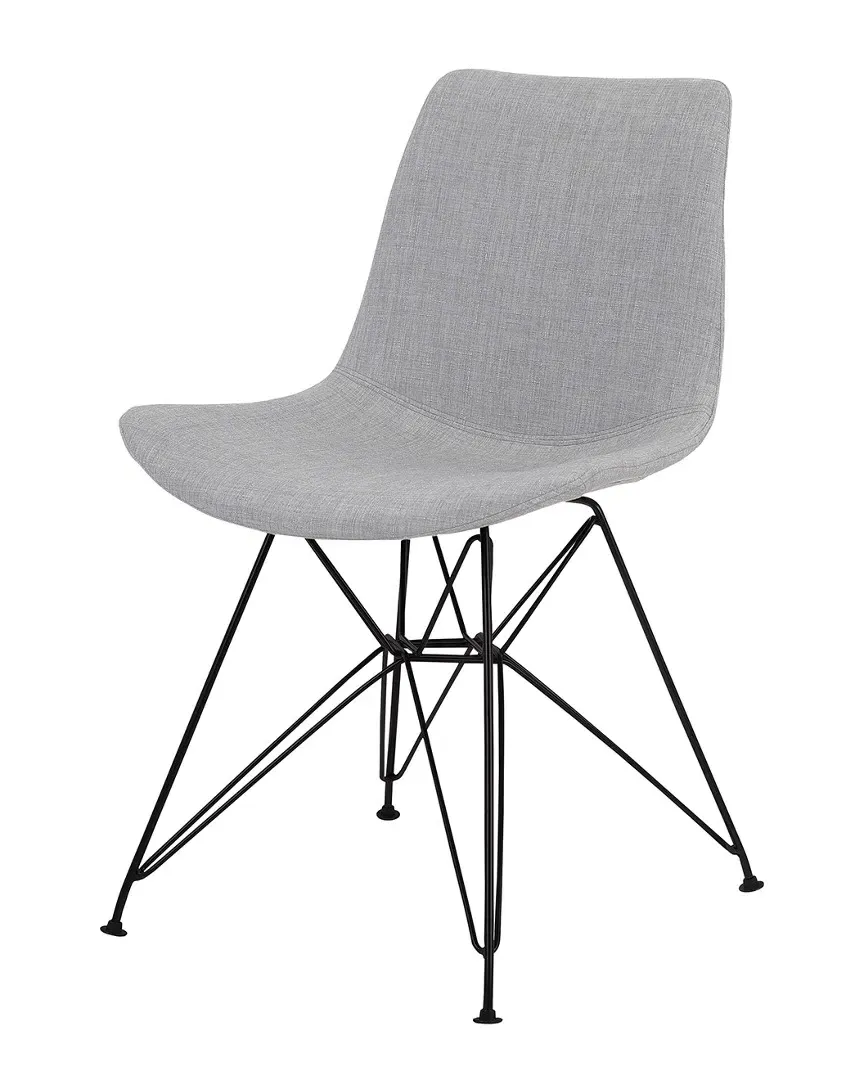 Palmetto Dining Chair - Grey, Fabric image