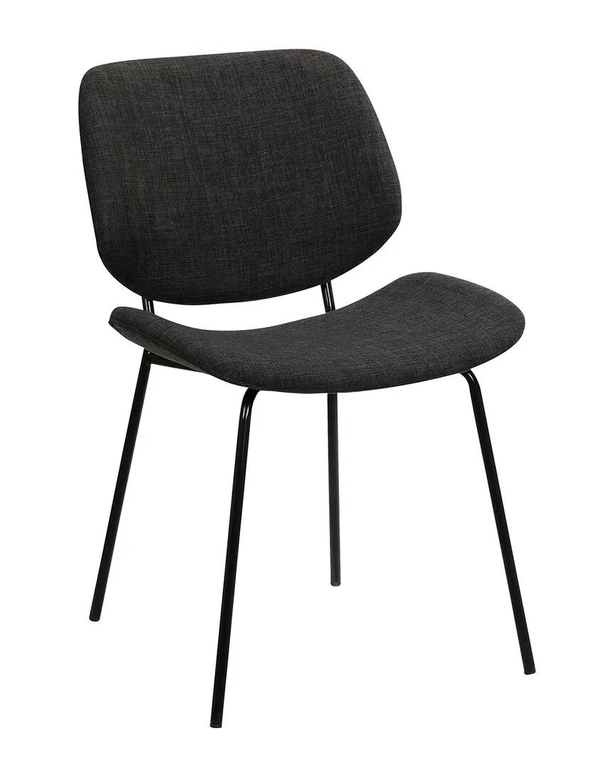 Quest Dining Chair - Charcoal, Polyester image
