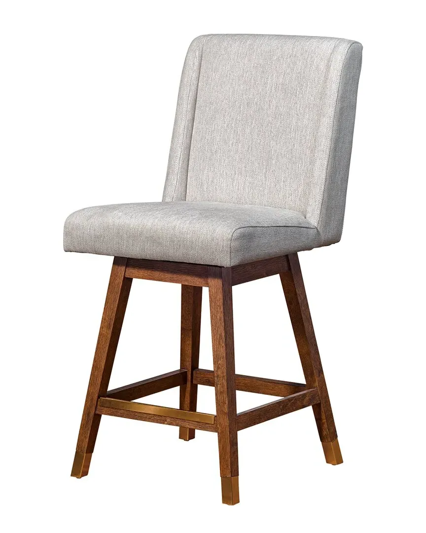 Stancoste Swivel Counter Stool - Beige, Oak image