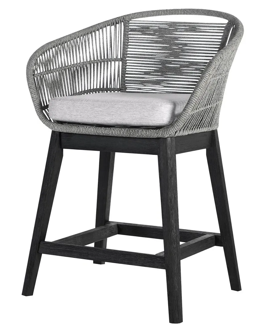 Tutti Frutti Counter Height Bar Stool - Grey, Eucalyptus