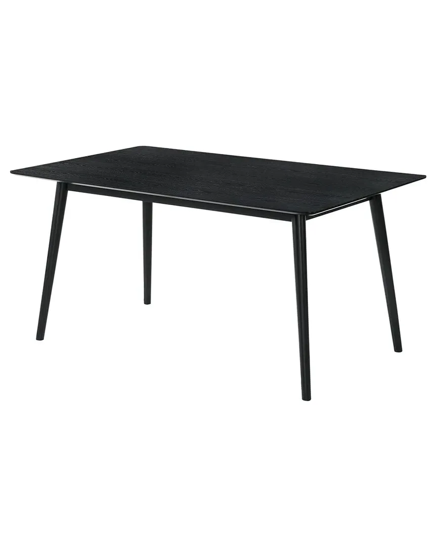 Westmont Rectangular Dining Table - Black, Rubberwood image