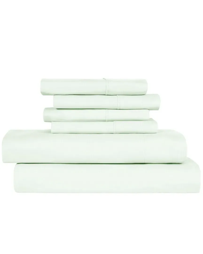 6-Piece Sheet Set - Mint, Bamboo Microfiber image
