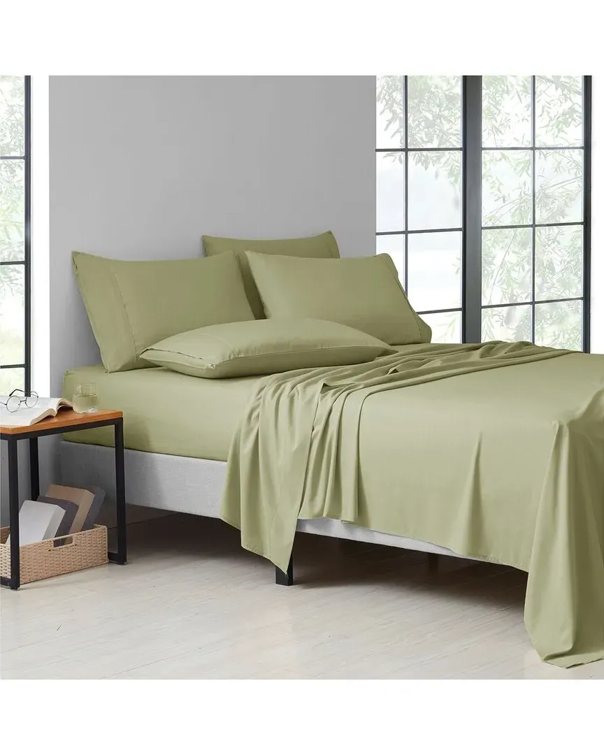 6-Piece Sheet Set - Sage, Bamboo Microfiber