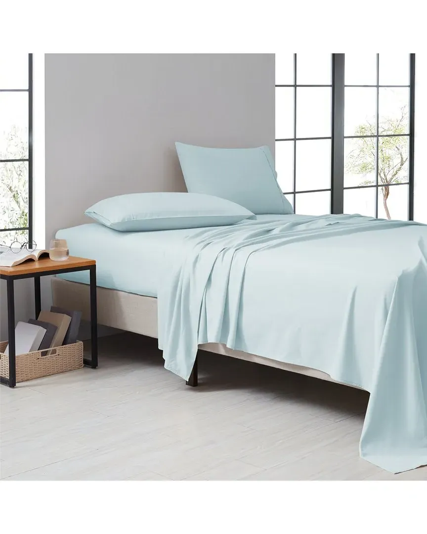 Solid Sheet Set - Aqua, Bamboo Microfiber image