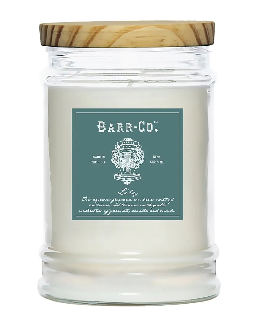 Lily Tumbler Candle - Clear, Glass image