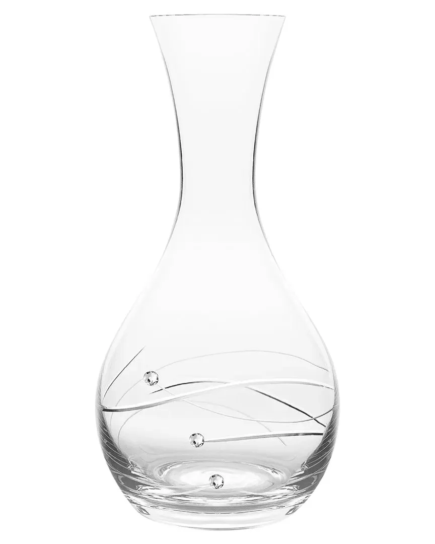 European Handmade Lead-Free Crystalline Swarovski Carafe - Clear image
