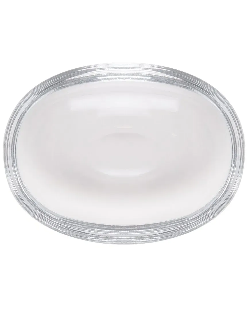 Glass Soap Dish - Clear image
