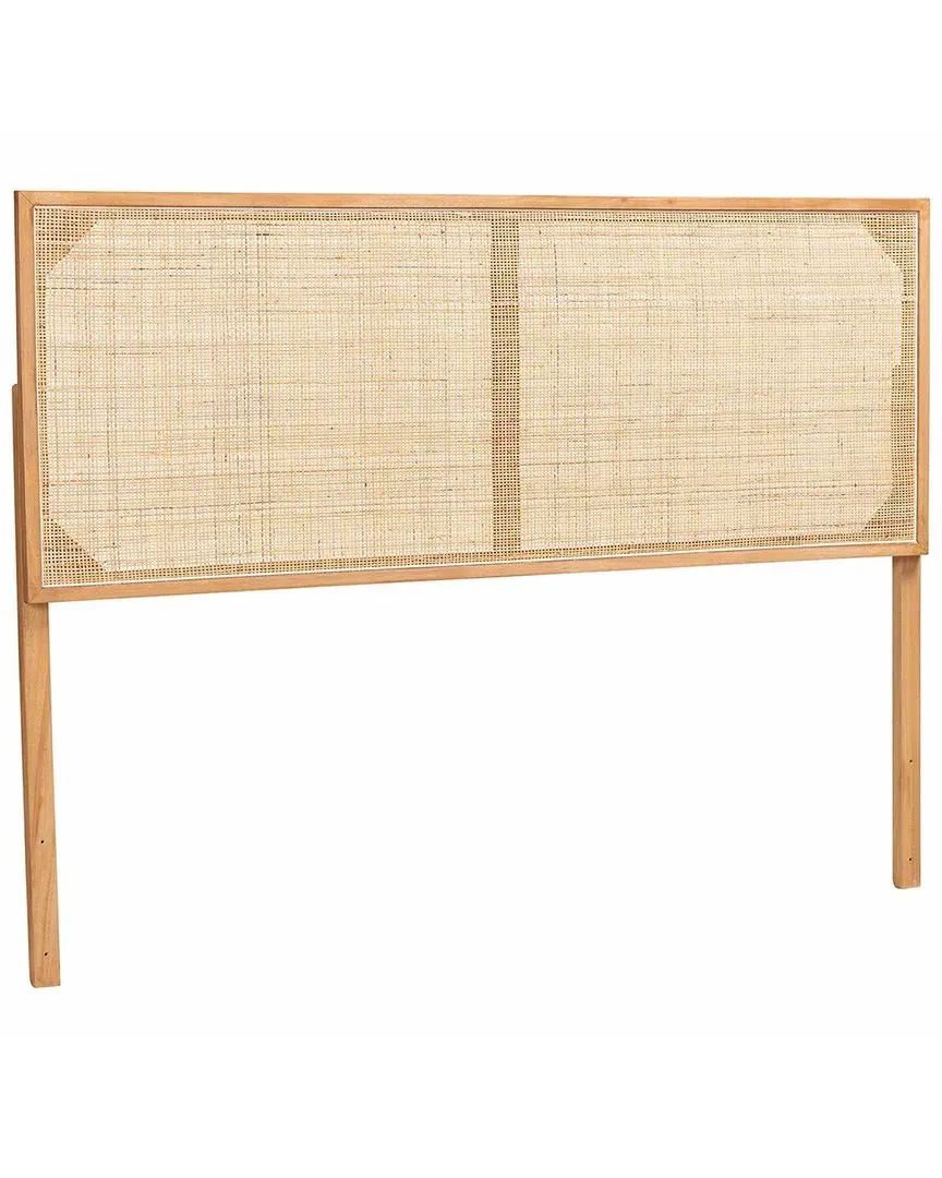 Aurelia Queen Size Headboard - Natural Brown, Bayur Wood