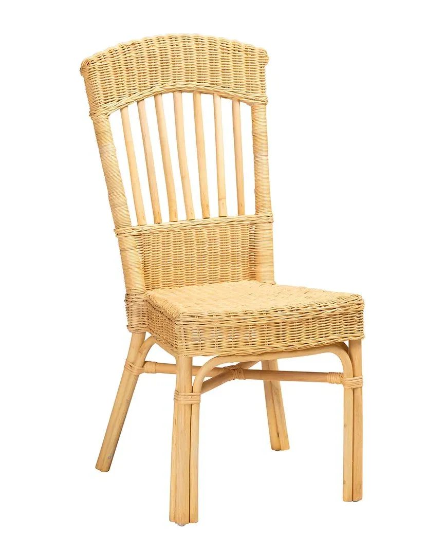 Barito Rattan Dining Chair - Natural Brown