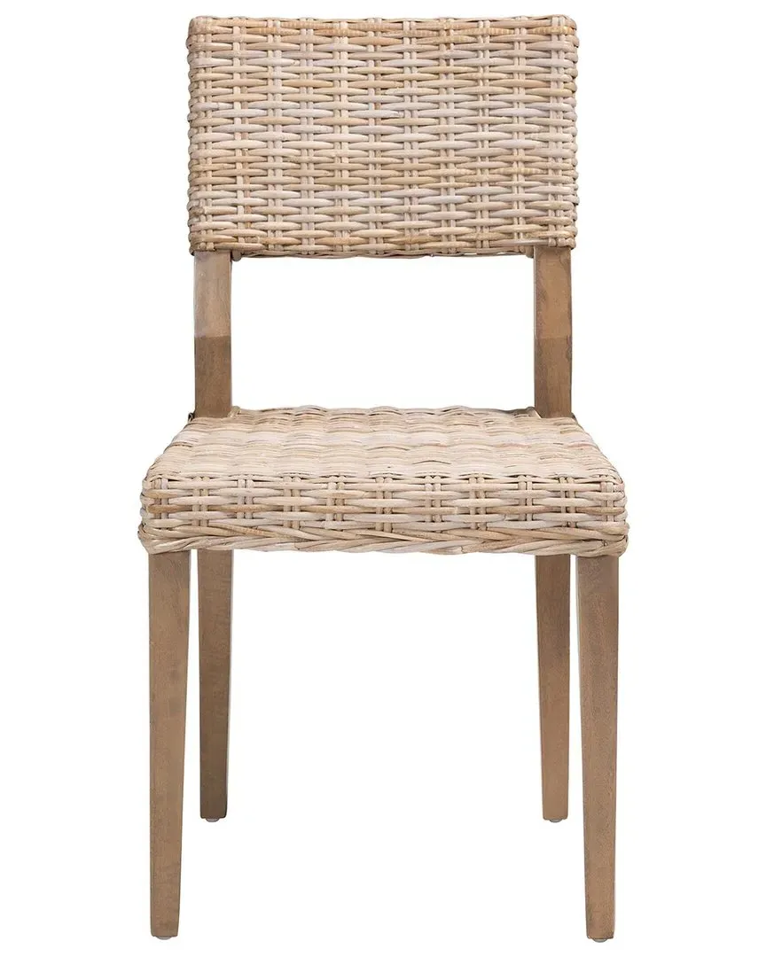 Barossa Dining Chair - Kubu Grey, Mahogany Wood image