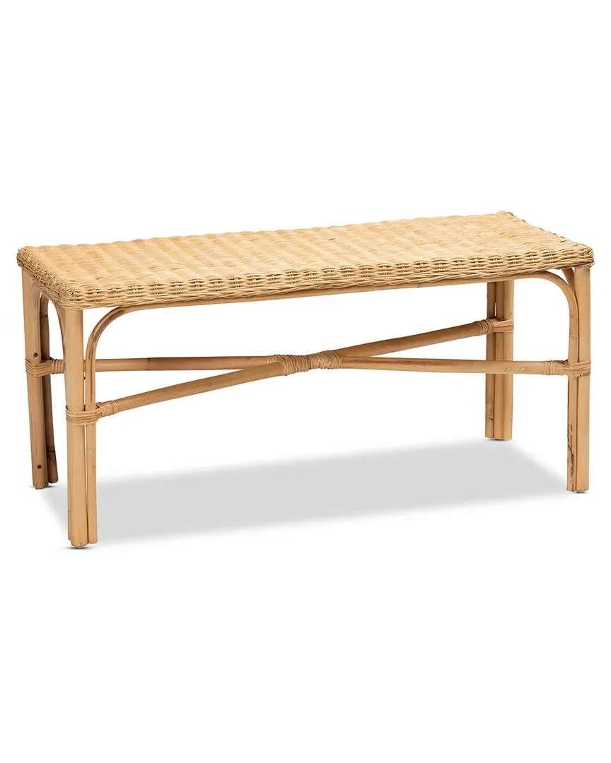 Cacaban Accent Bench - Natural Brown, Rattan image