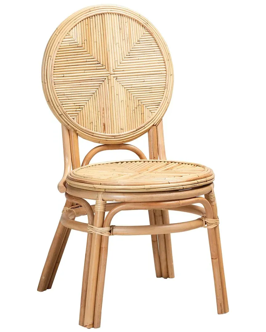 Carita Dining Chair - Natural Brown, Rattan