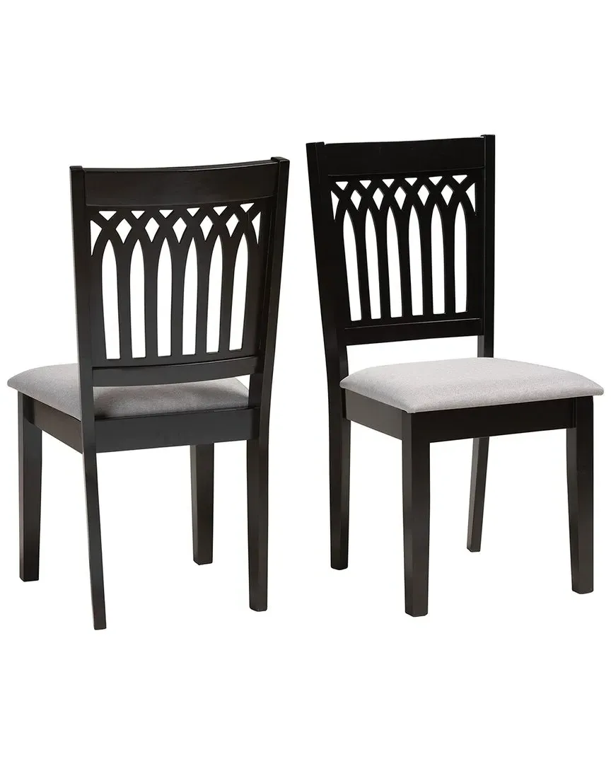 Genesis Dining Chair - Grey, Oak