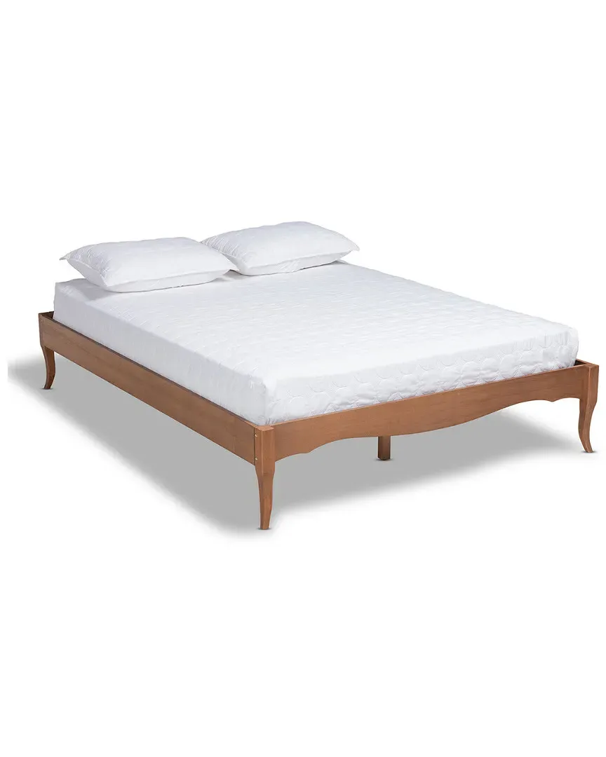 Marieke Queen Size Bed Frame - Ash Walnut