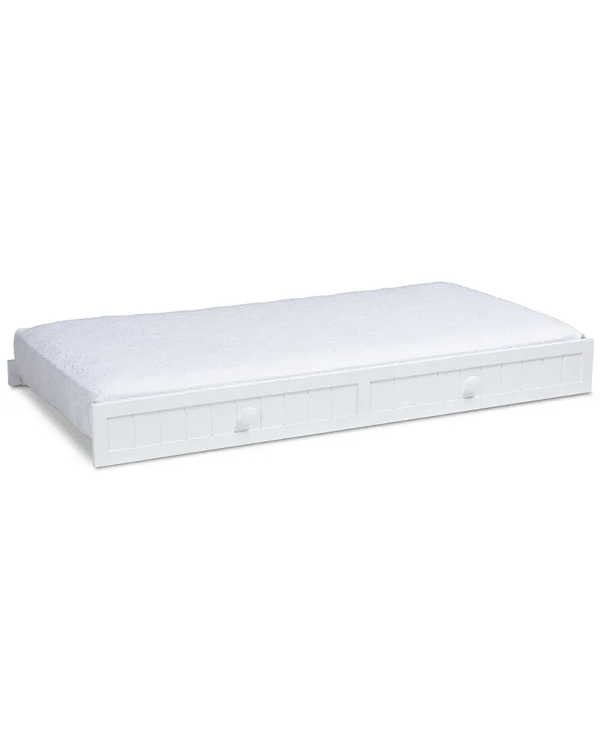 Neves Twin Size Trundle - White
