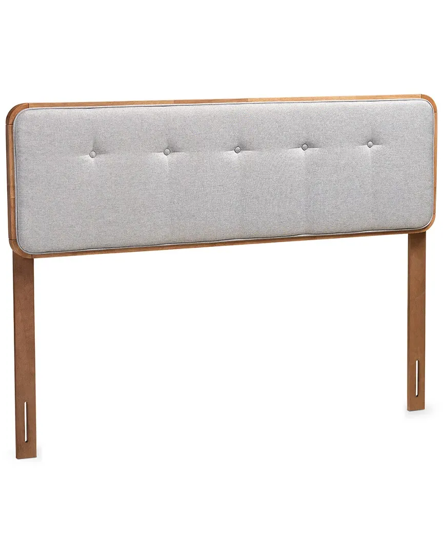 Palina Queen Size Headboard - Grey, Walnut