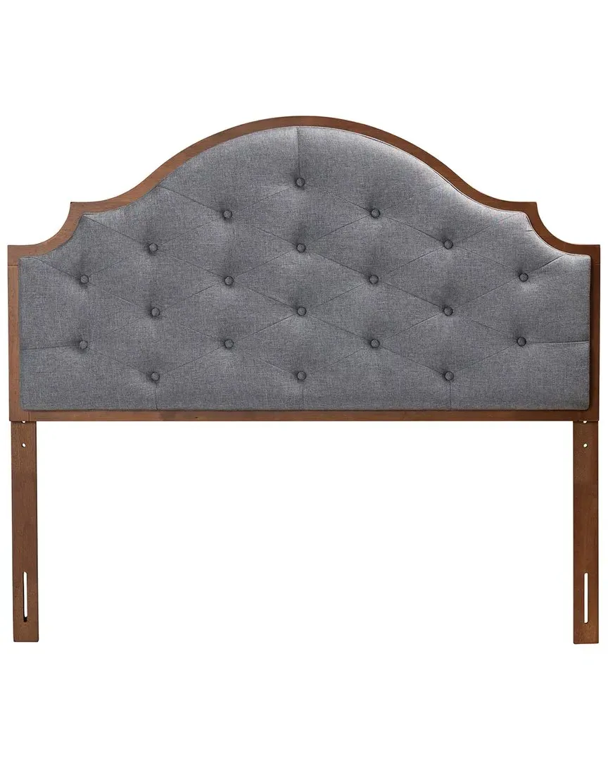 Premala Headboard with Height Adjustment - Grey, Fabric image