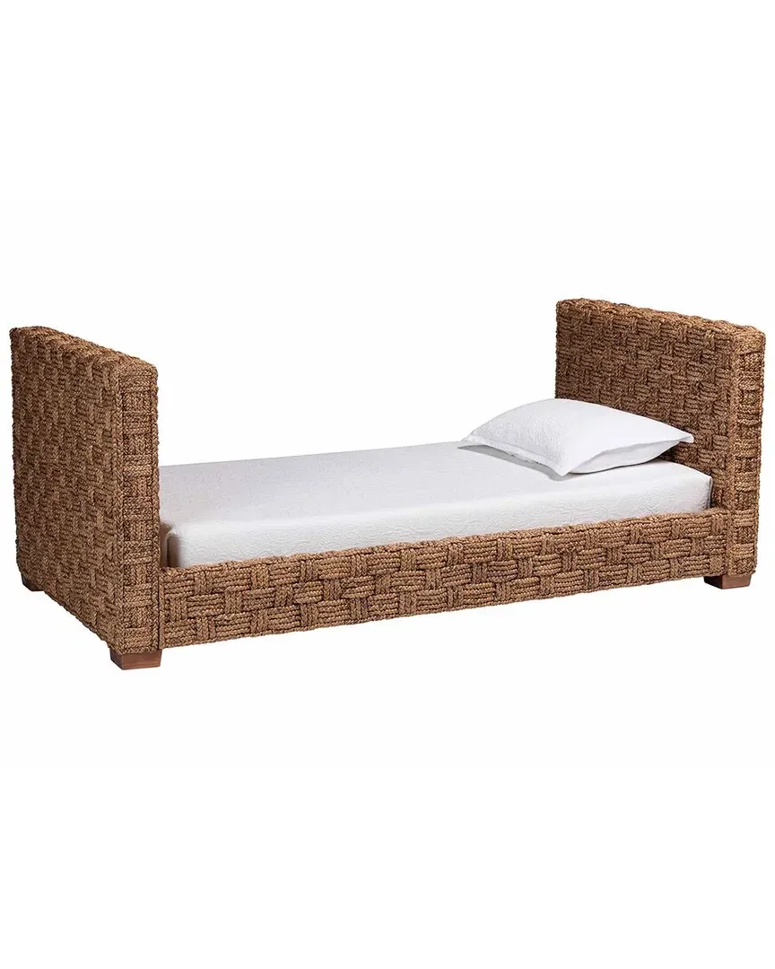 Rhinos Handwoven Seagrass Daybed - Light Brown image