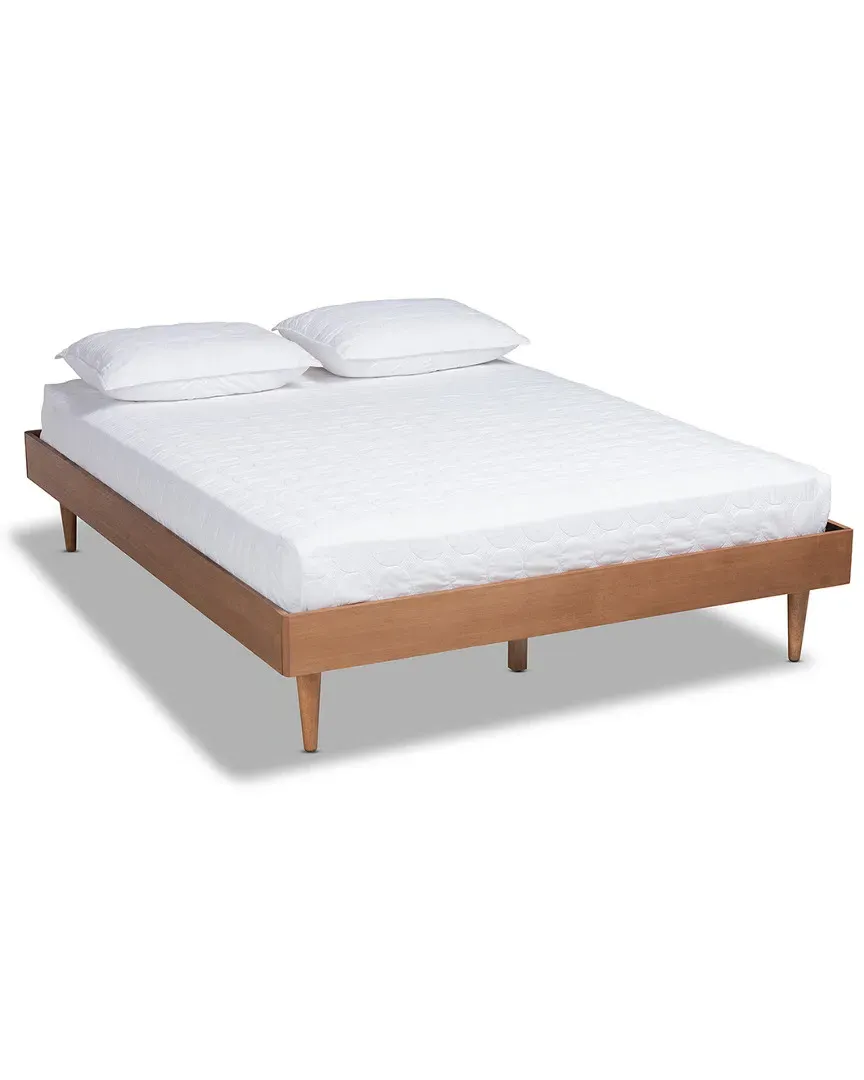 Rina Full Size Bed Frame - Ash Walnut image