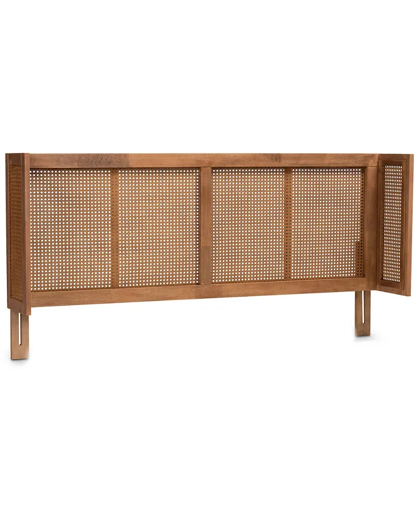 Rina King Size Wrap-Around Headboard - Ash Walnut image