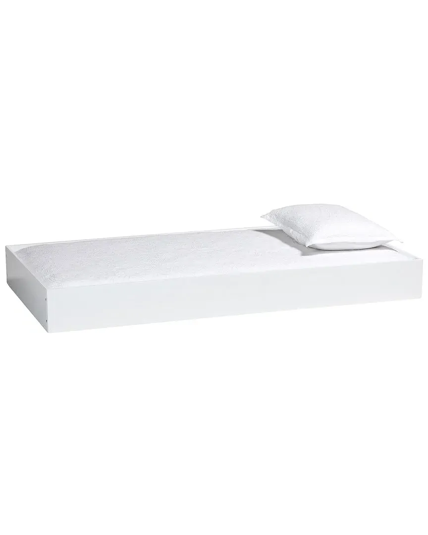 Roni Twin Trundle Bed - White image