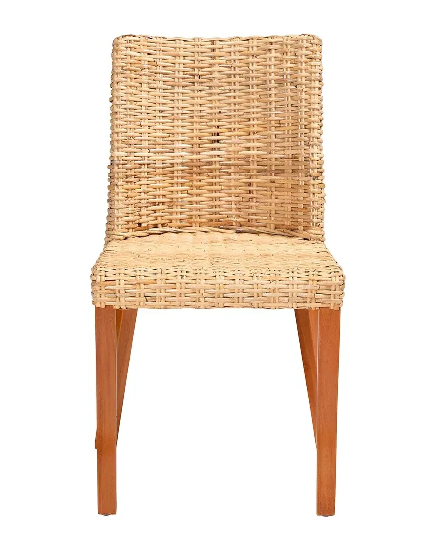 Rowen Dining Chair - Light Honey, Mahogany Wood