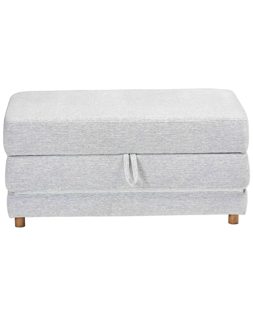 Sabriel Convertible Sleeper Ottoman - Light Grey image