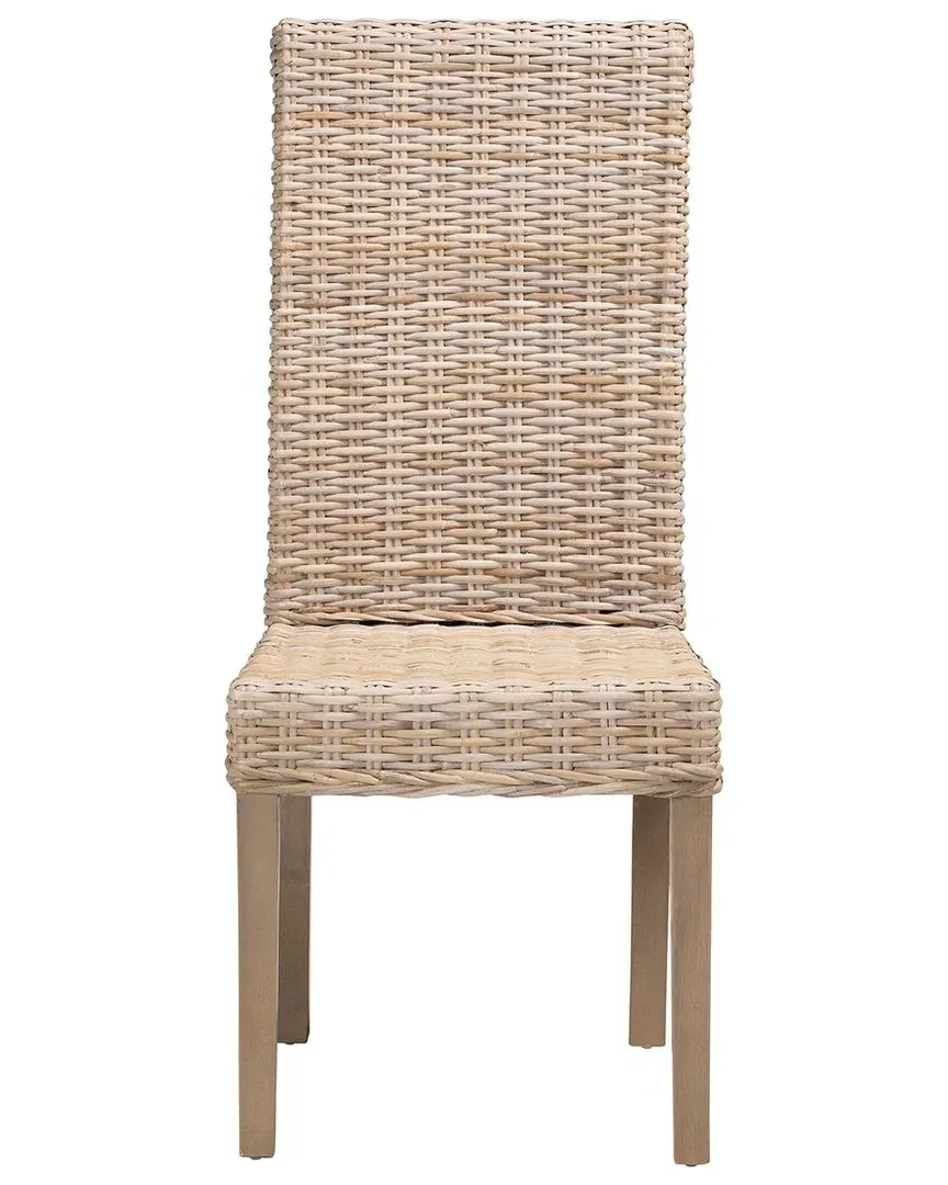 Santiago Dining Chair - Kubu Grey, Mango Wood