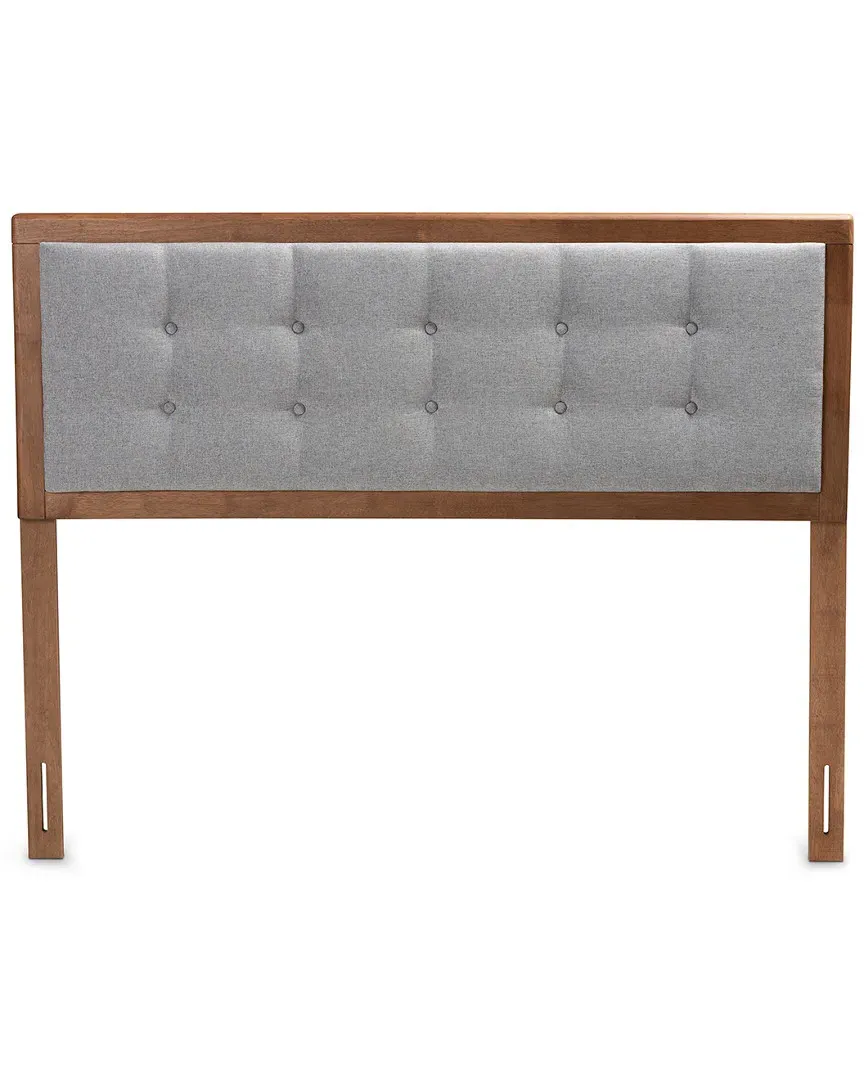 Sarine Queen Size Headboard - Grey, Walnut image