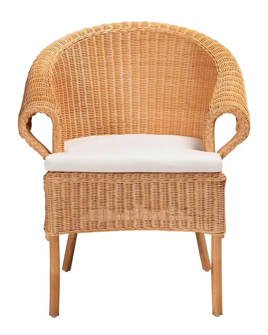 Tamara Dining Chair with Arms - Rattan