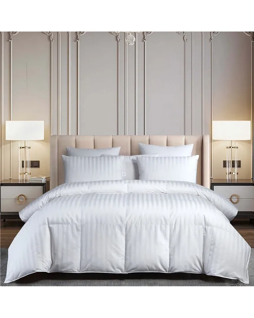 Hungarian Goose Down Comforter All Seasons - White, Cotton image