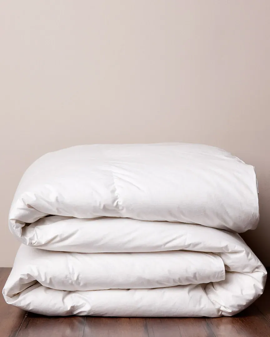 Cirus Heavy Weight Down Comforter - White image