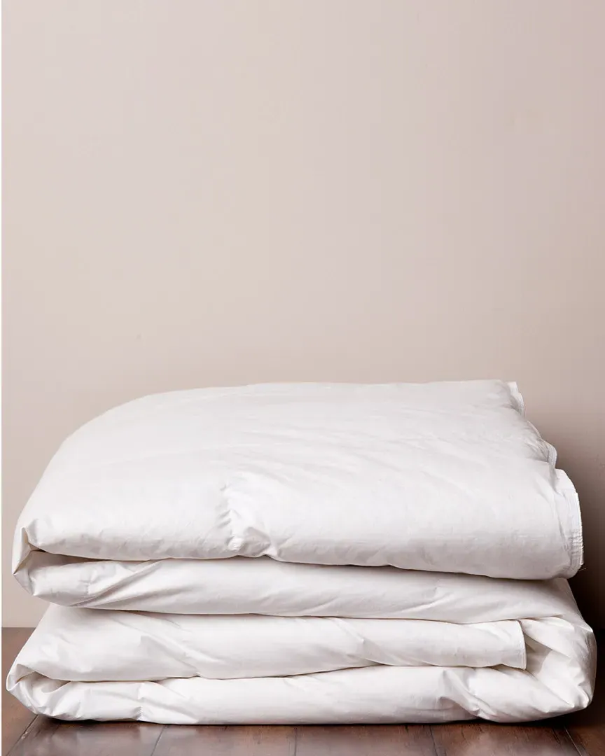 Cirus Medium Weight Down Comforter - White