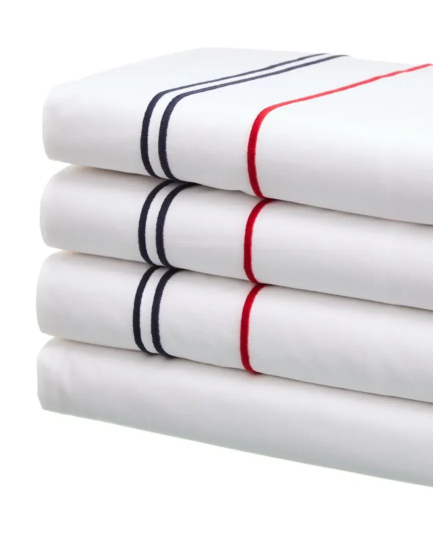 Stripe Sheet Set - Red/Blue, Cotton image